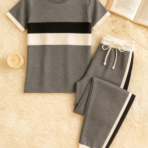 GRAY TRACK SUIT