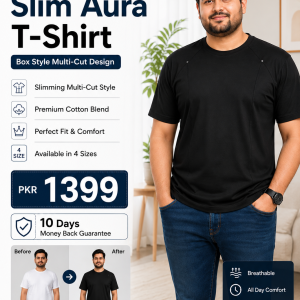 Slim Aura Box T-Shirt for Smart Look