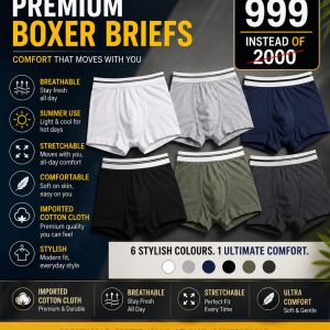 Pack of 3 Premium Men's Boxer